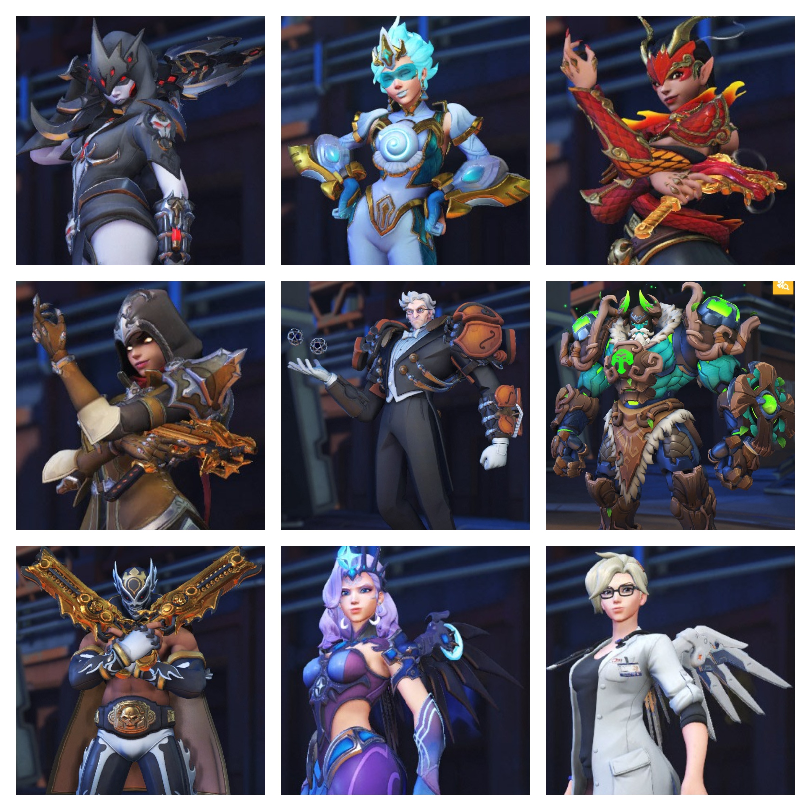 OWL Atlantic and Pacific All-Stars Epic skins : r/OverwatchLeague