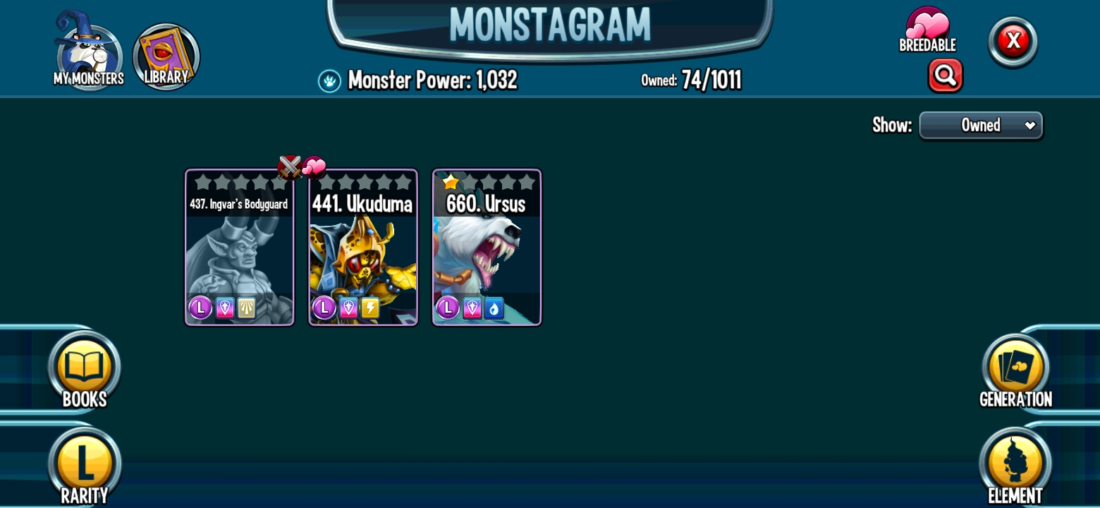 Monster Legends Account Mid End EpicNPC Marketplace
