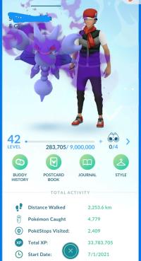 Level 42 Shiny Legendaries 2 8m Stardust 108 Shinies Epicnpc Marketplace