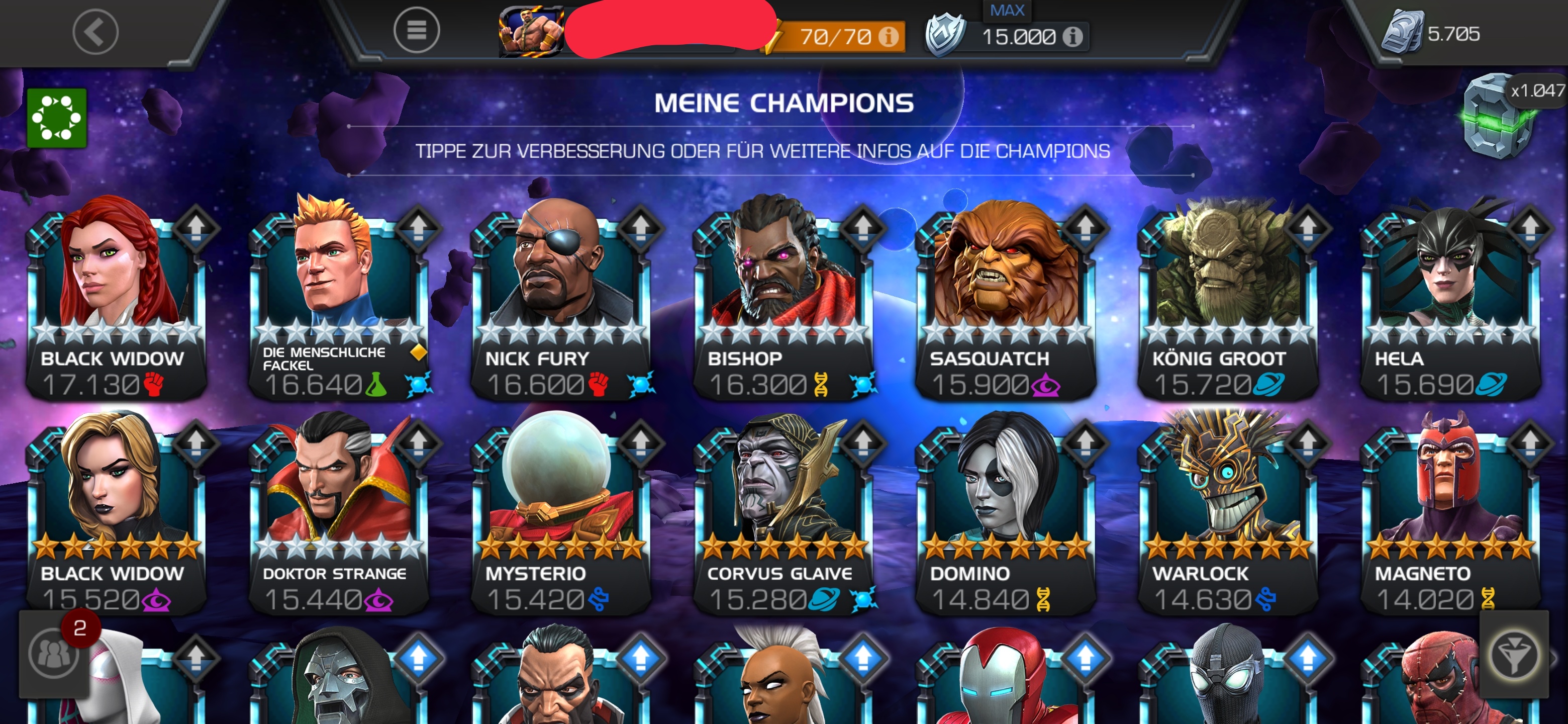 Selling - Mcoc Account 17r3 | EpicNPC Marketplace