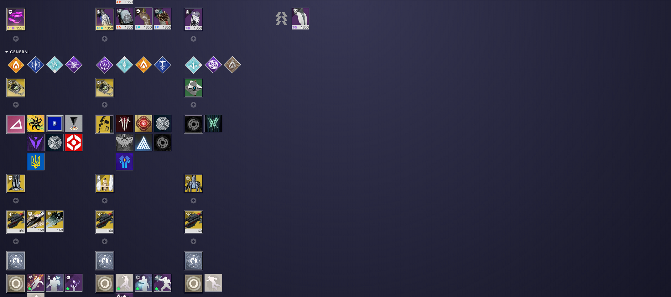 SOLD D2 Stacked10 seals 195 exotics rare emblems god rolls all dlcs 400 EpicNPC