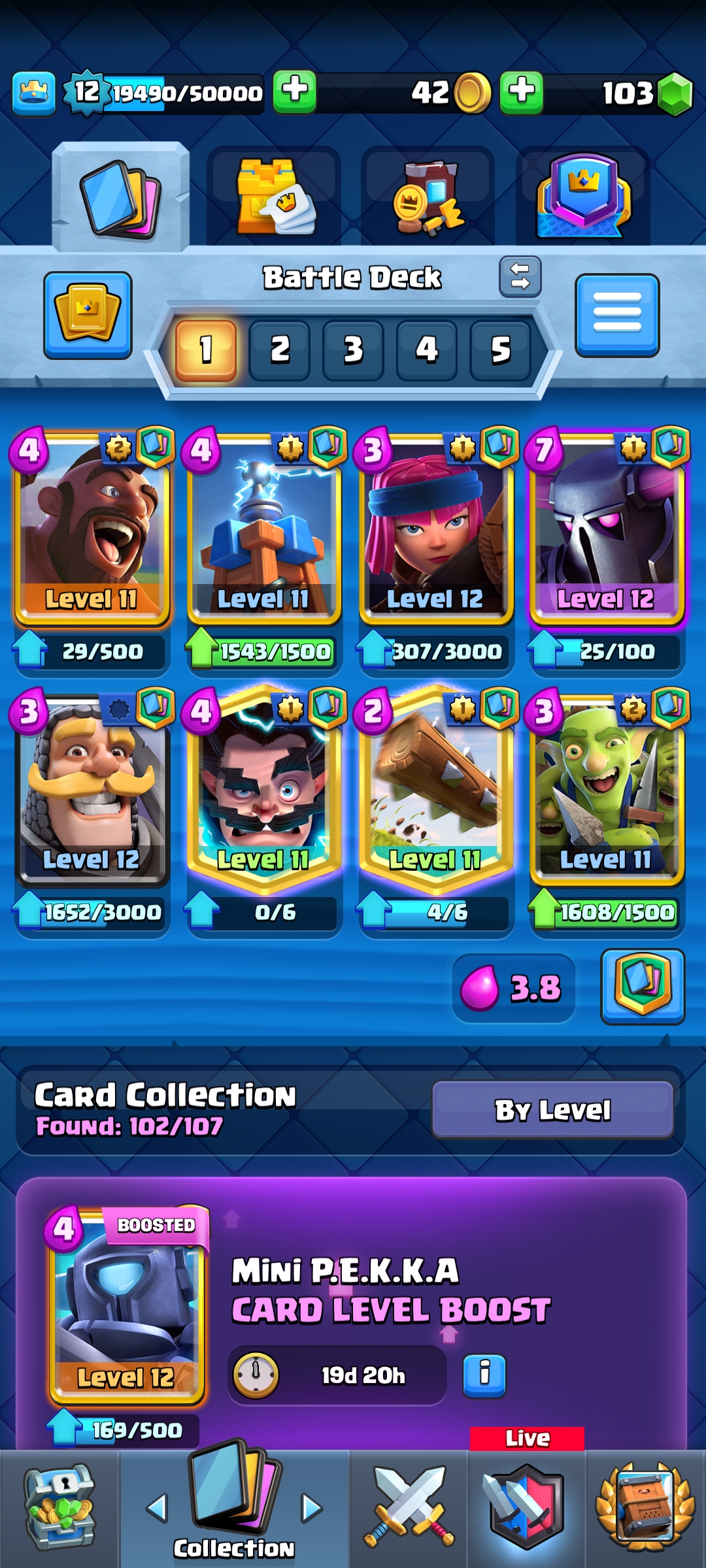 Selling - Lvl 12 Clash royale account, 6 years account | EpicNPC Marketplace