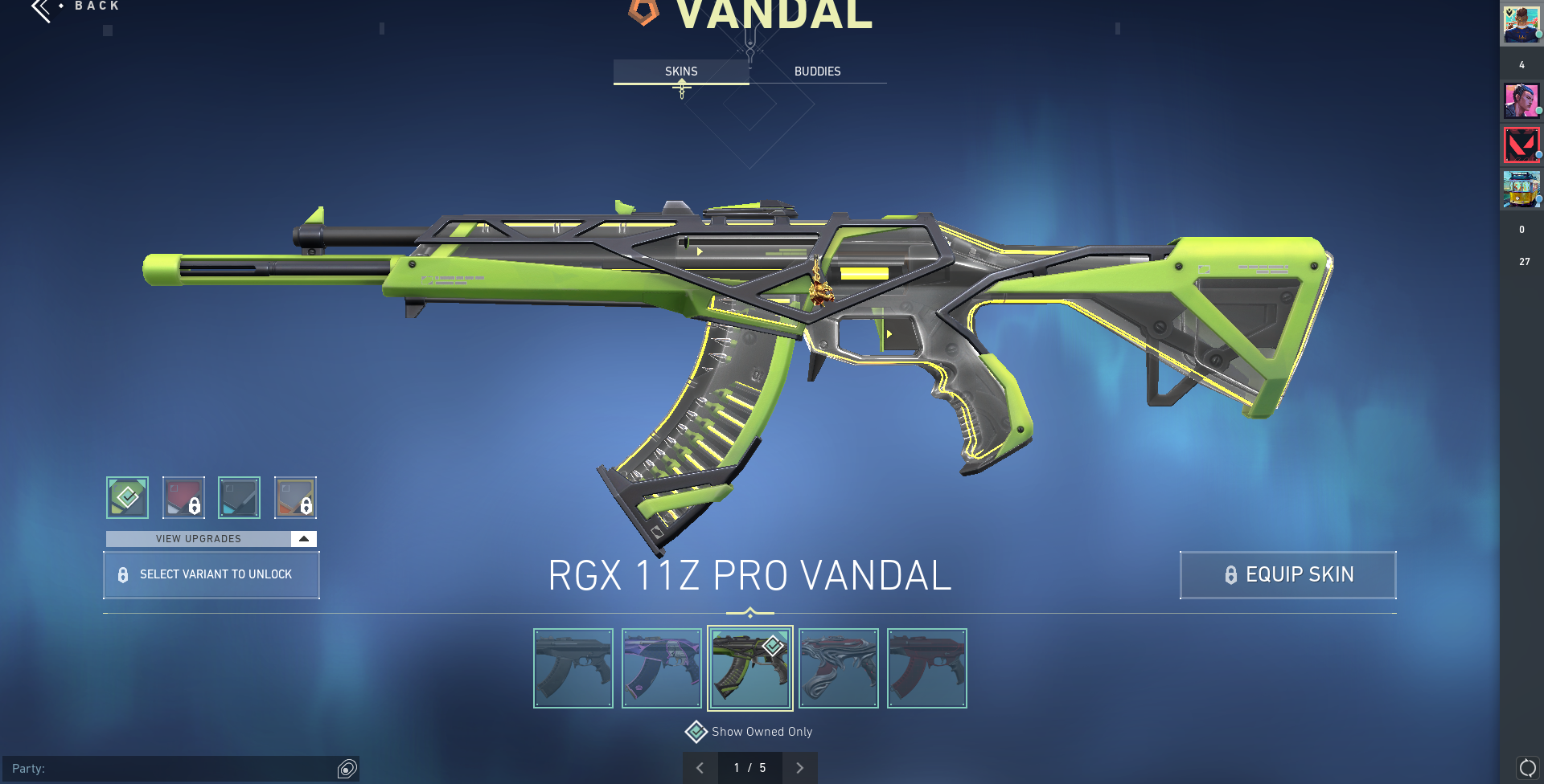 Selling - EU + RGX Vandal and ACE Vandal + more | EpicNPC Marketplace