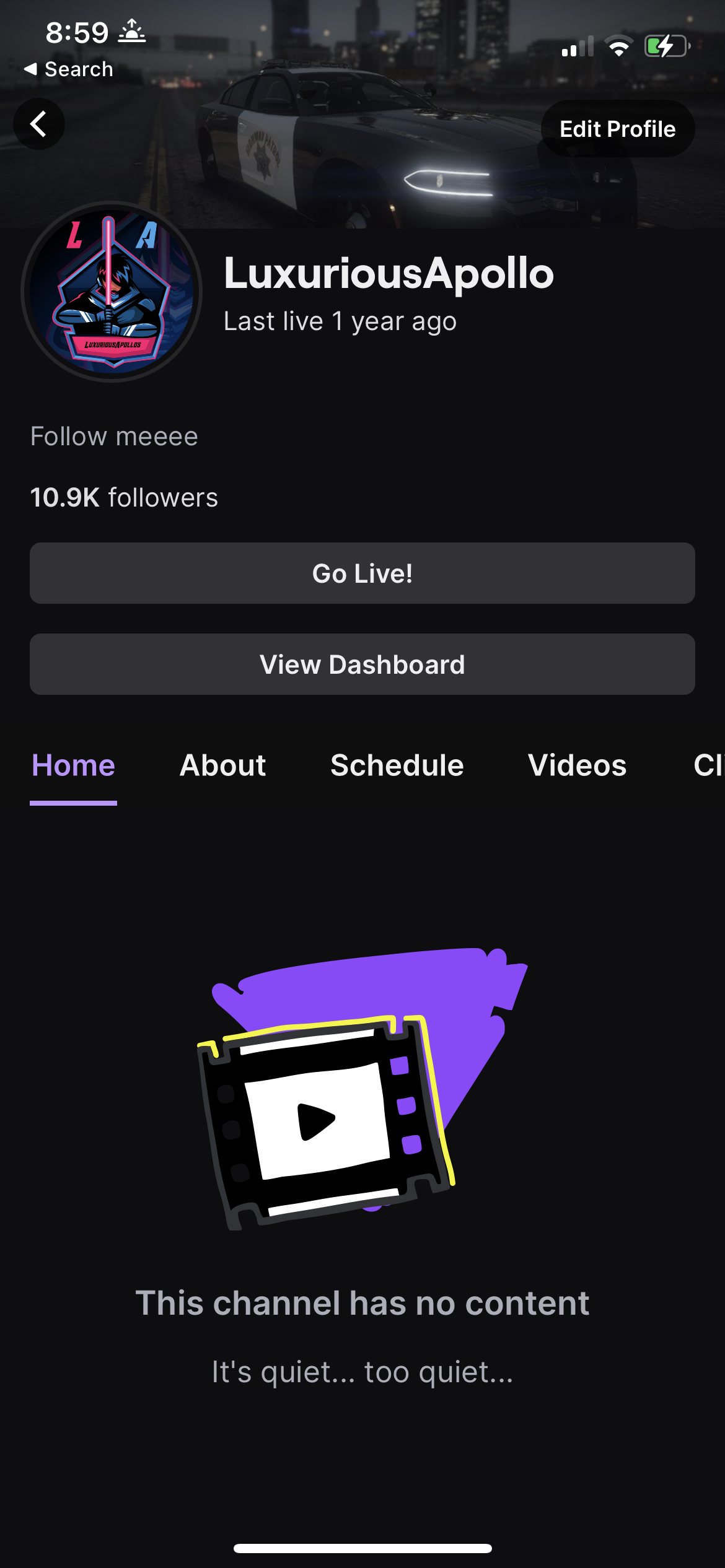 SOLD - Twitch account wit 10k followers - EpicNPC