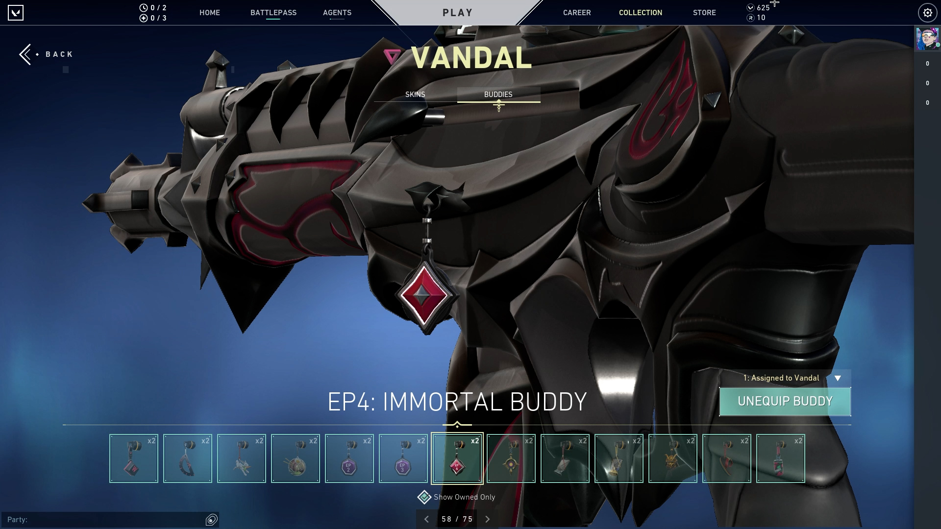 Valorant / Immortal 1 / Popular Skins / Original Owner - EpicNPC