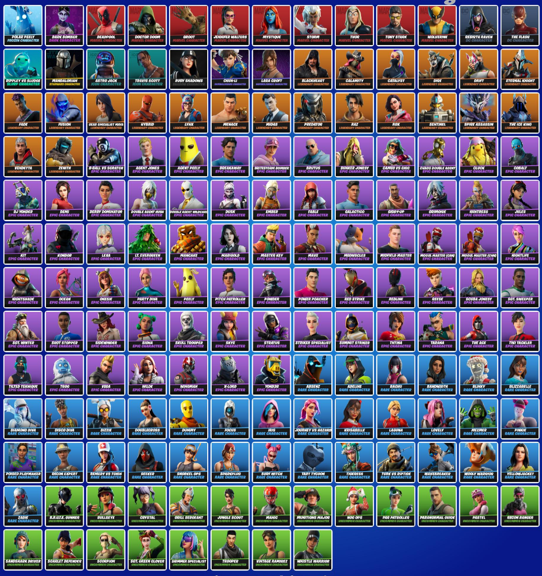 SOLD - High level RARE Fortnite: Travis Scott, Astro Jack, Drift ...