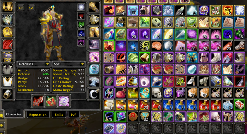 wow prot pally mage tower