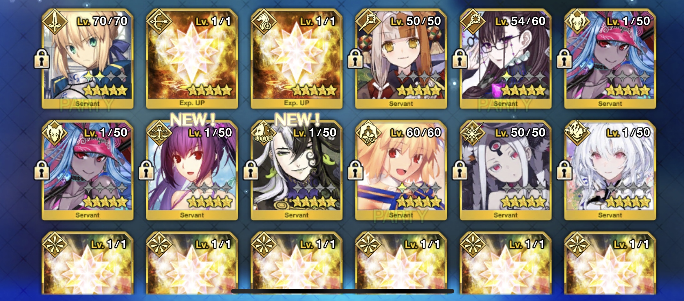 Selling - fgo jp starter 4000+ sq arcueid np2 summer ibuki np2 and ...