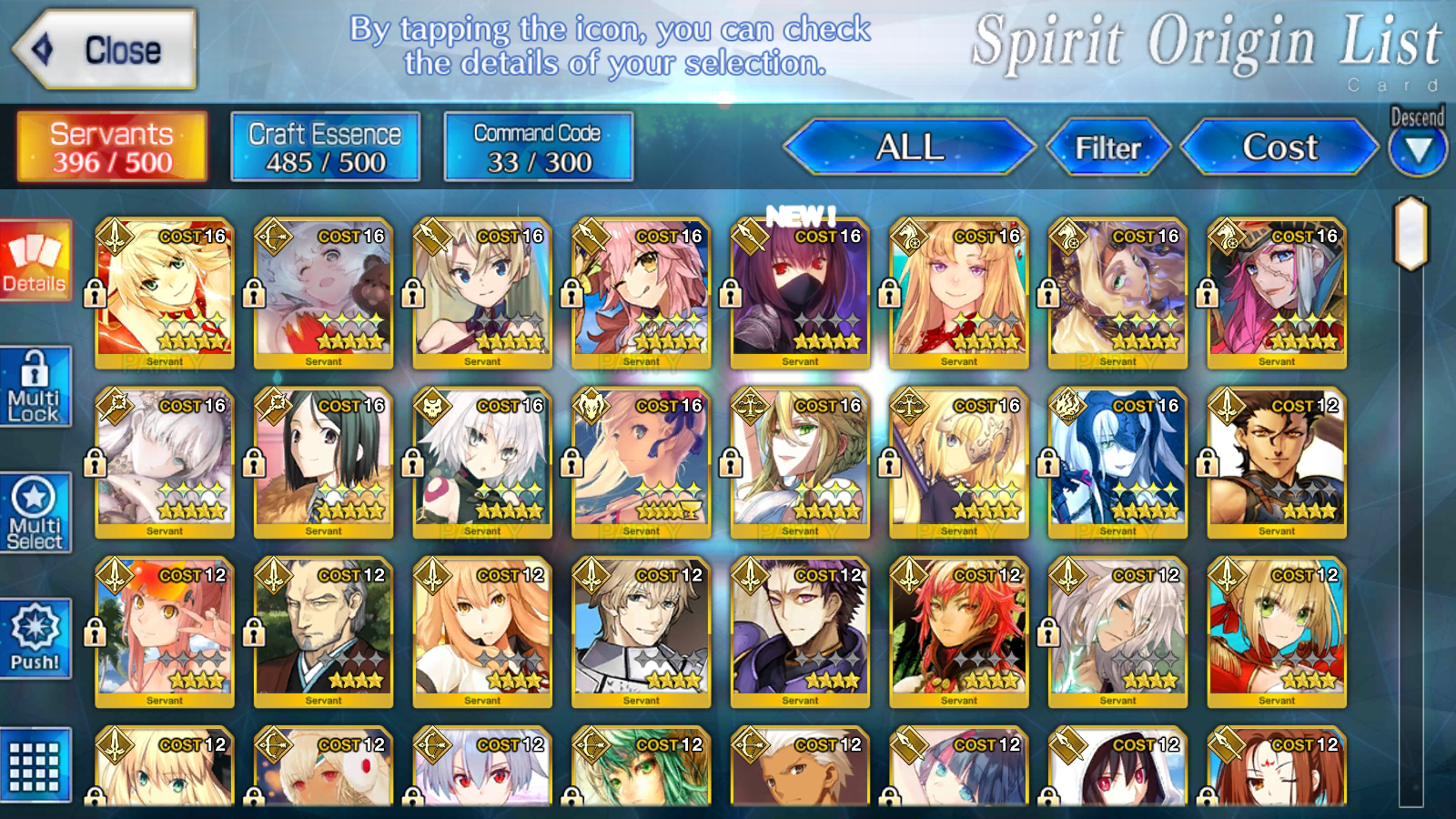 SOLD FGO NA 15 SSR EpicNPC