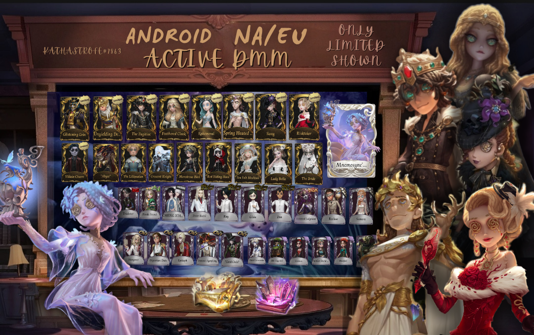 Identity Vip Perfume SS PERFUME 17 S skins identity v | EpicNPC Marketplace