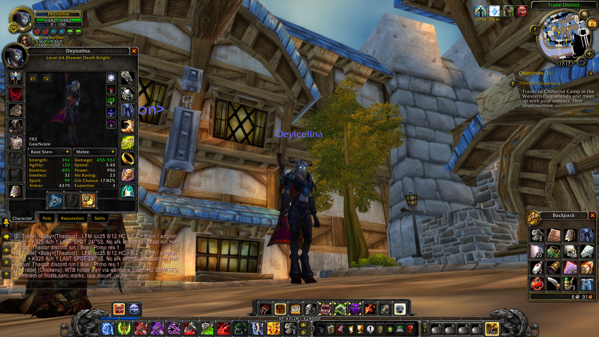 Selling - WTS World Of Warcraft Private Server Warmane Account 5,2K GS ...