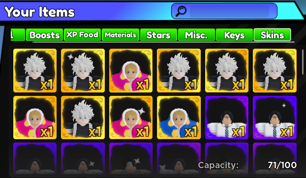 SOLD - Selling Anime Adventure - Lv210, Gojo Limitless 3, Shiny Lucy, 55k  Gems - EpicNPC