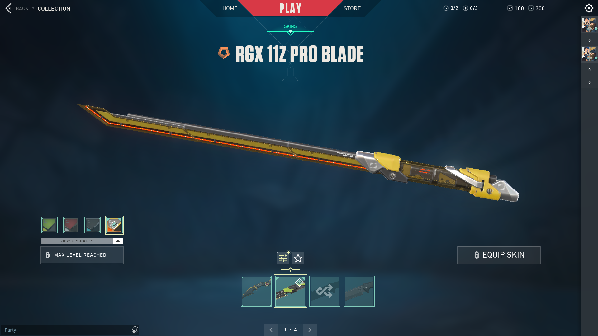 SOLD - [AP] Rgx 11z Pro Blade | Ruin Dagger | Forsaken Vandal | Reaver ...