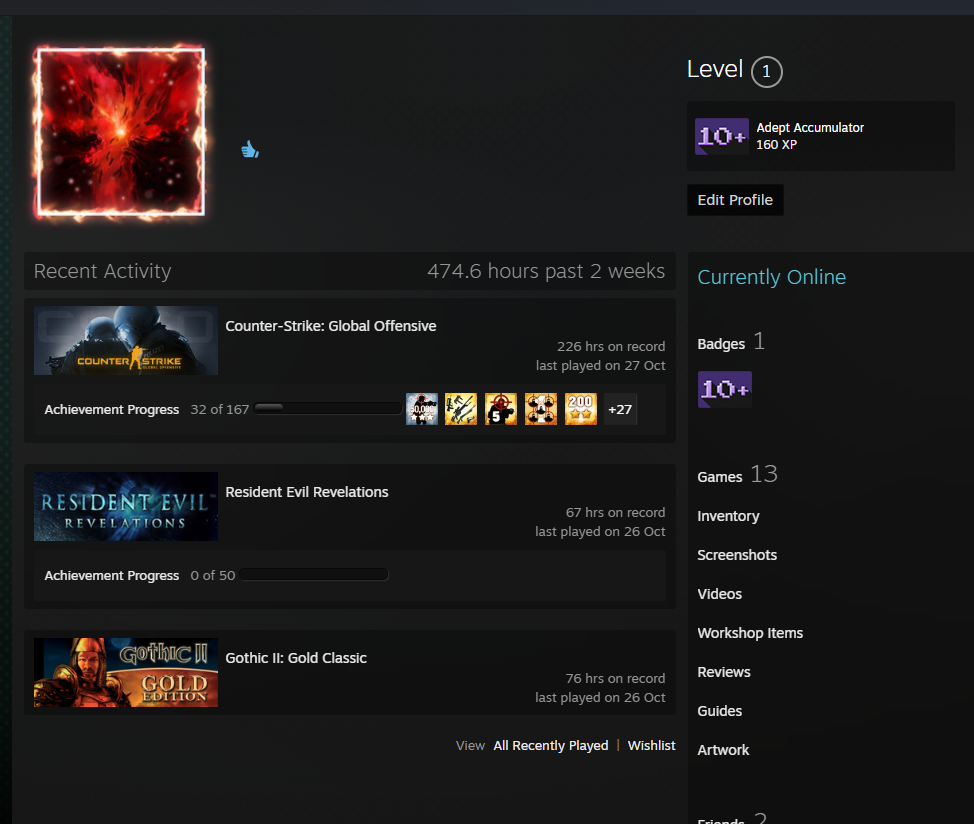 Selling - 👽 Steam with 13 very good games like Back4Blood or Days Gone -  20 USD 👽 | EpicNPC Marketplace