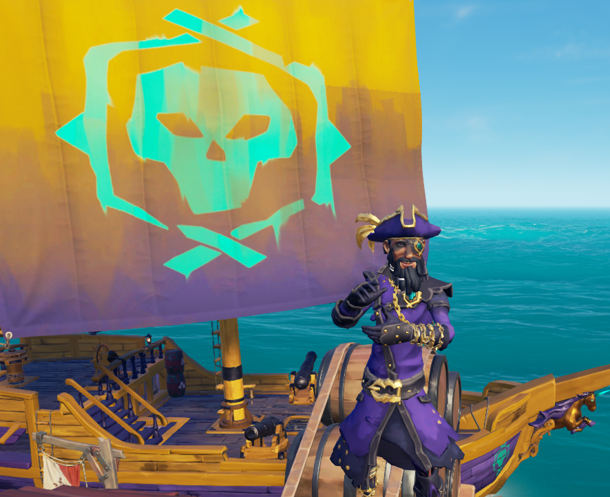  Year 1 Pirate Legend Athena 8 2.5m Gold Gilded Athena