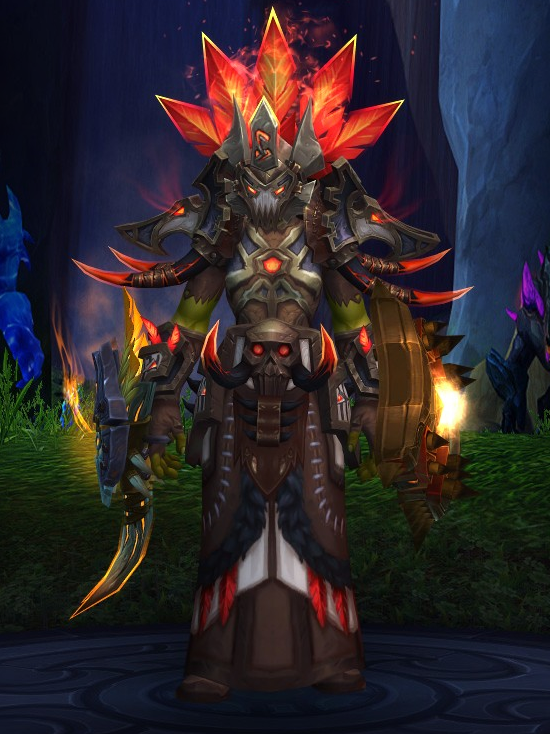 SOLD Shaman 405ilvl elemental/resto,403 enhanc,elite legion xmog