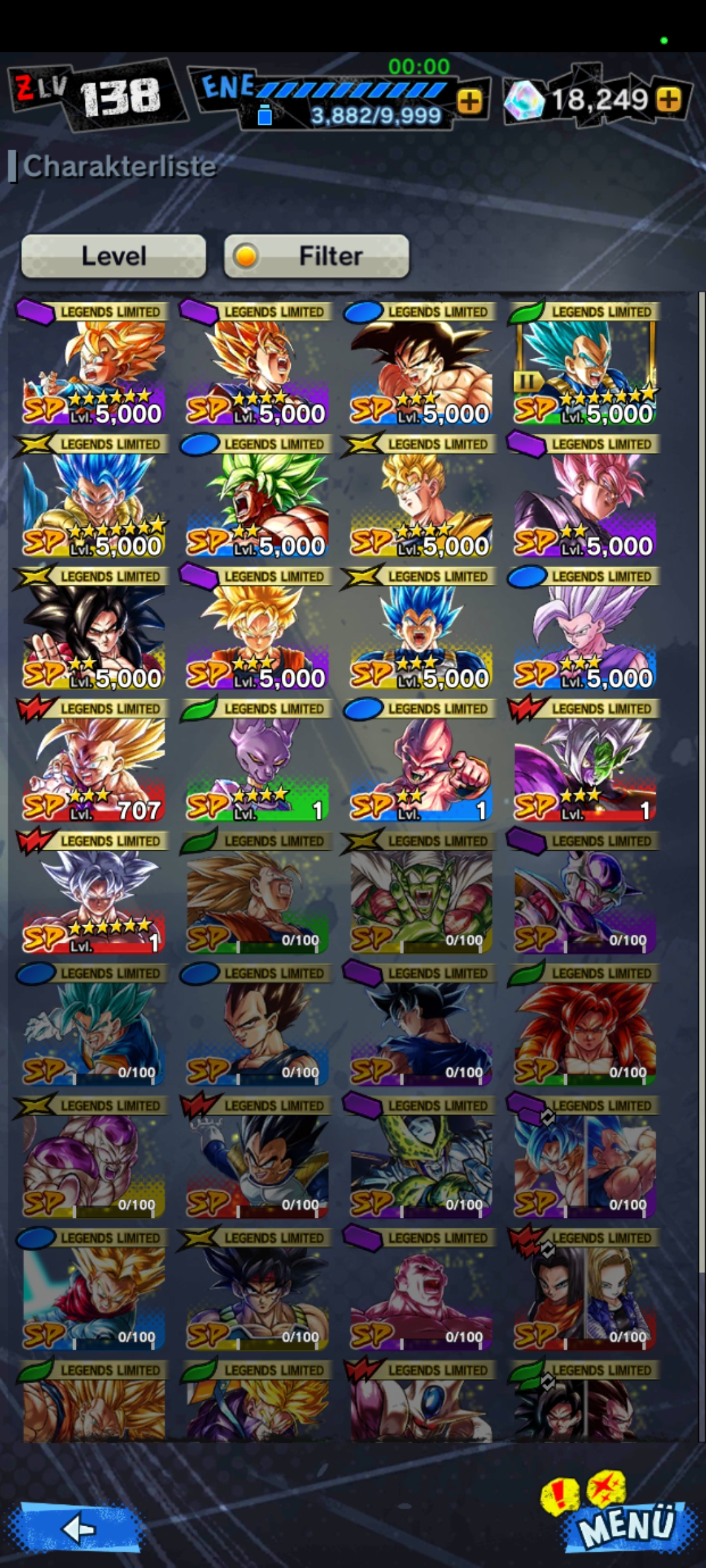 Selling - All summonable Ultras except Veggeto and almost 20k CC | EpicNPC