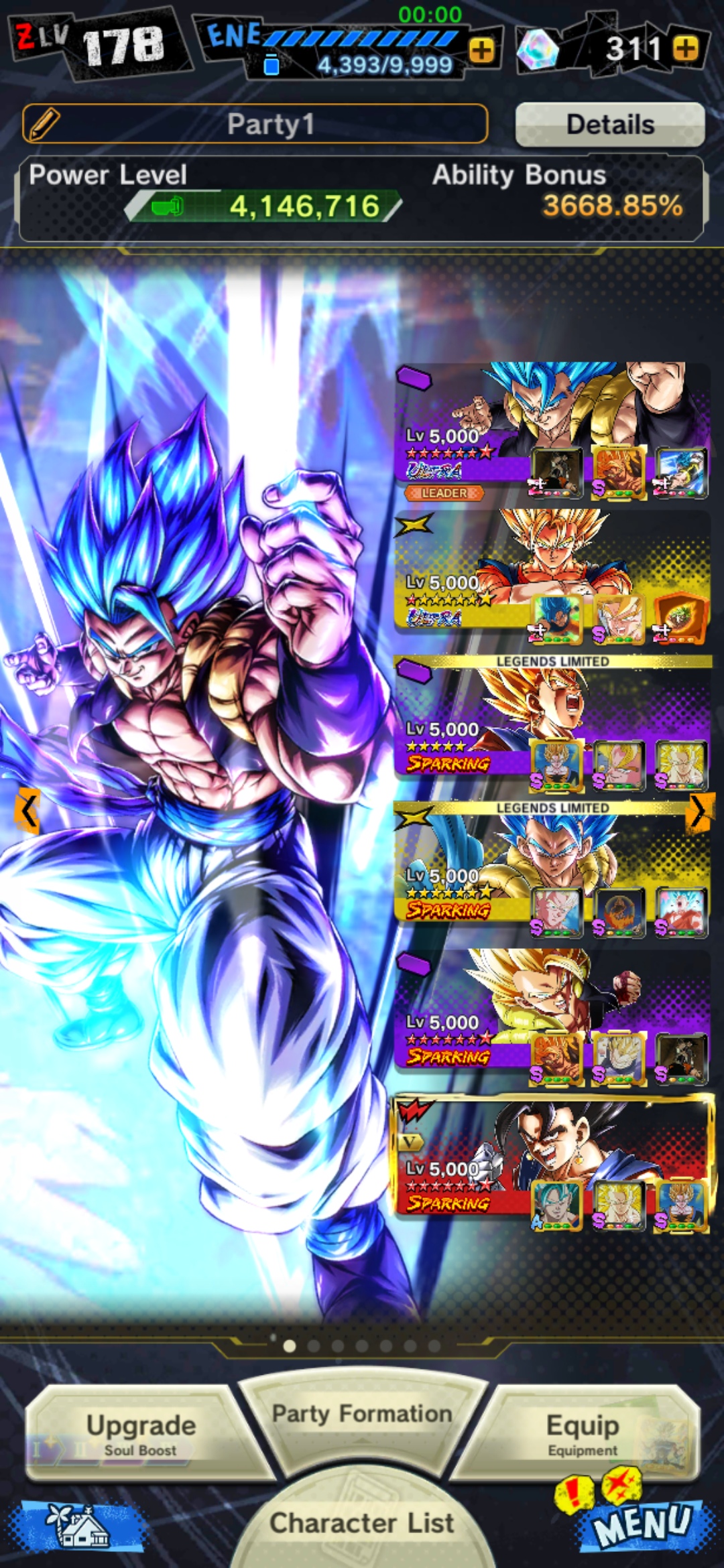 Selling - cheap40$,14 stars ultra gogeta blue+ultra super vegito , team ...