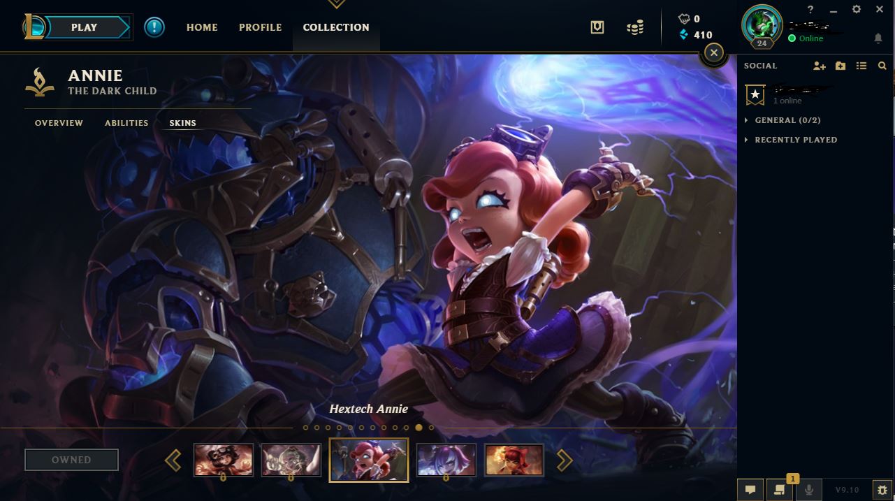 Hextech Annie, Riot Kayle! Smurf account! | EpicNPC Marketplace
