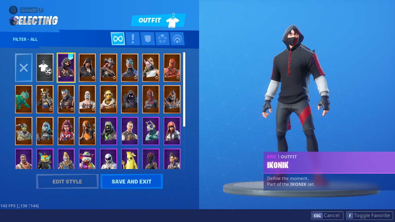 Fortnite account / IKONIK and more! | EpicNPC Marketplace