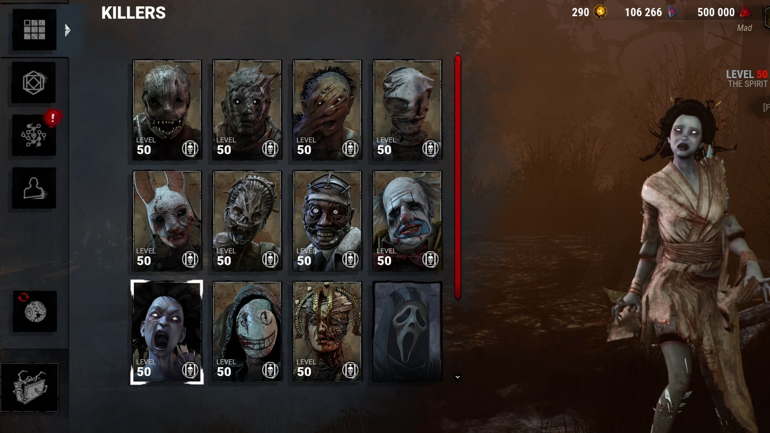 Selling Dead By Daylight Account With P3 Lvl 50 All Characters Very Cheap Epicnpc Marketplace