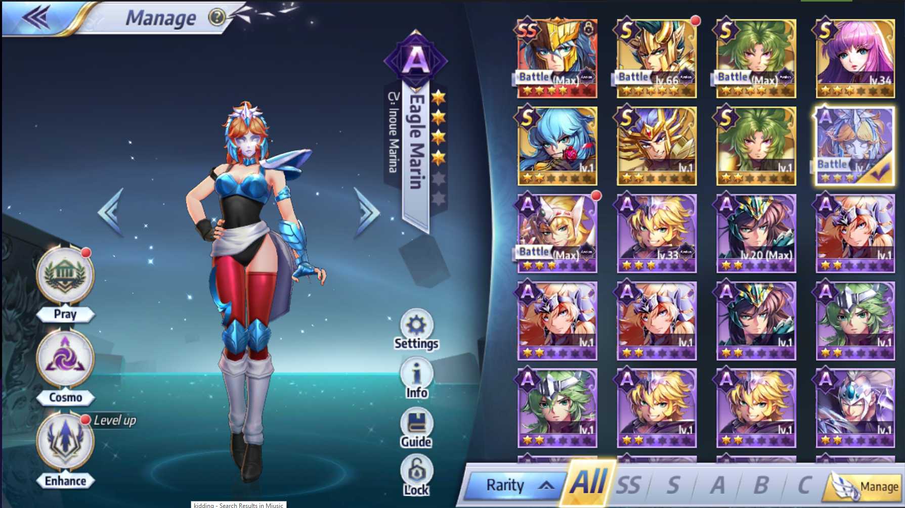 saint seiya private server