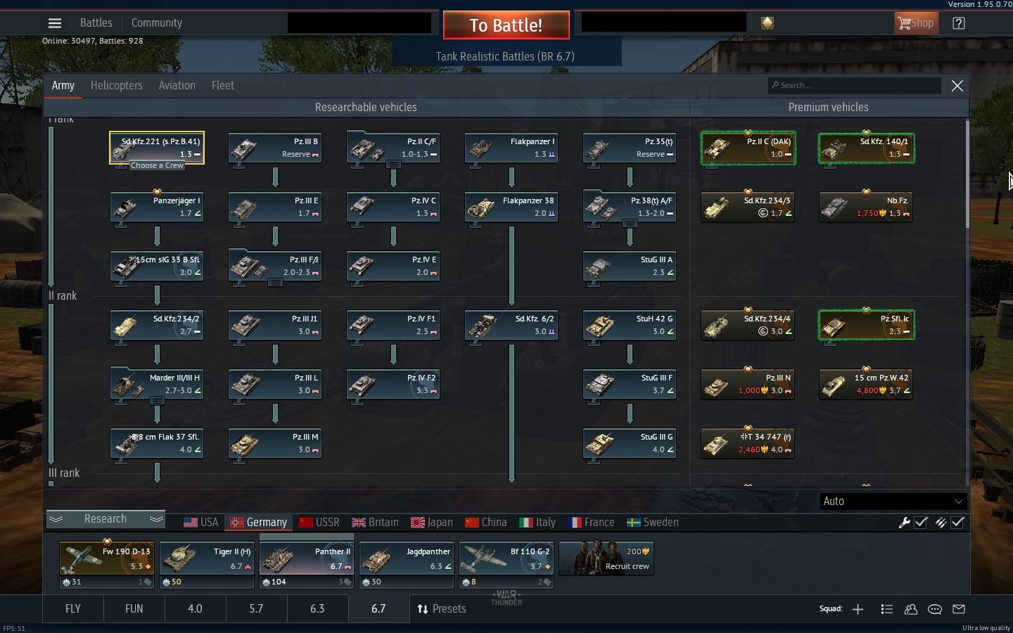 war thunder account with e 100
