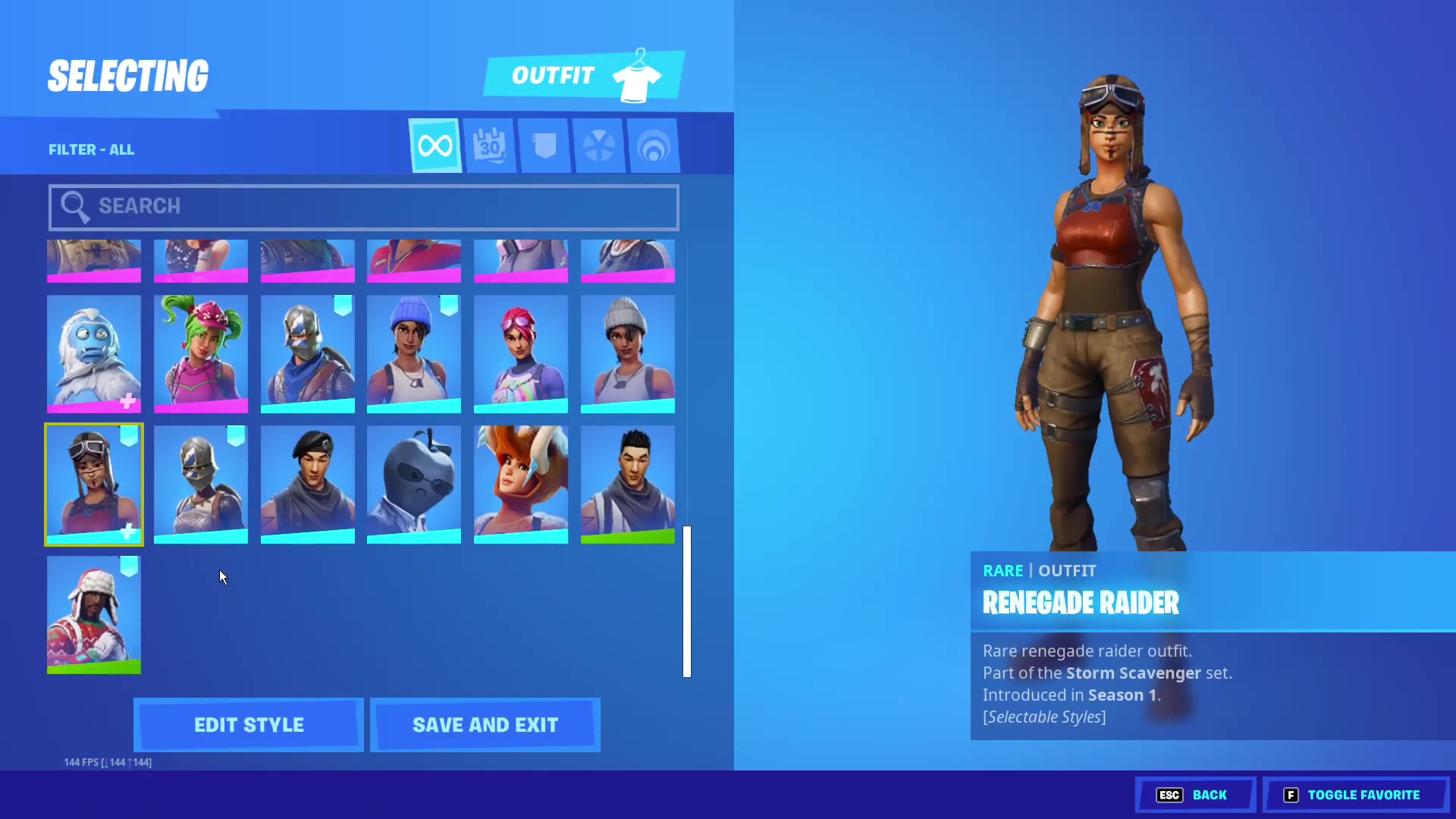 Cheap OG Fortnite Account with Renegade Raider and Black Knight / Full ...