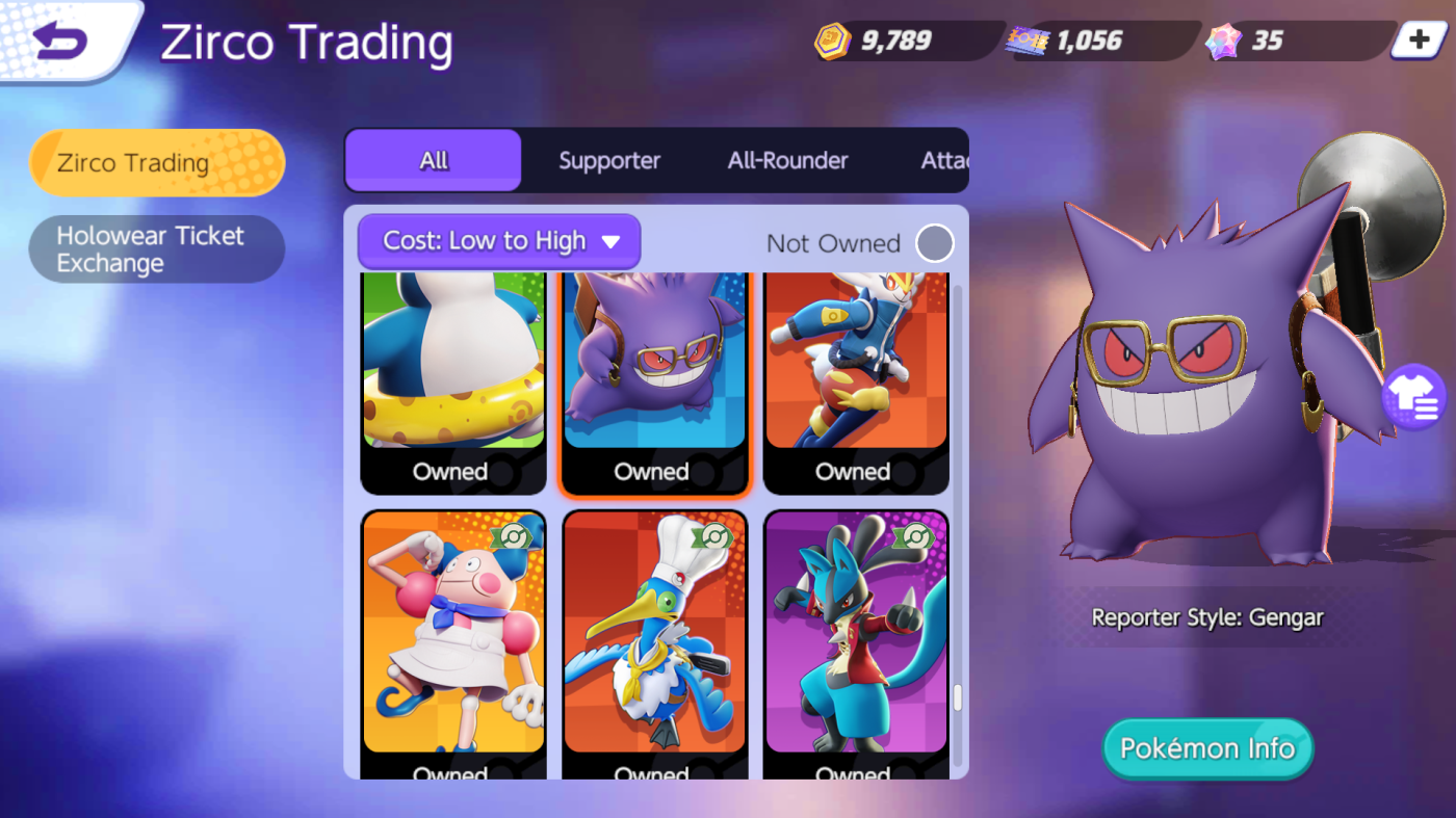 SOLD Pokemon Unite account Master lvl40 All 36 Licenses Paid